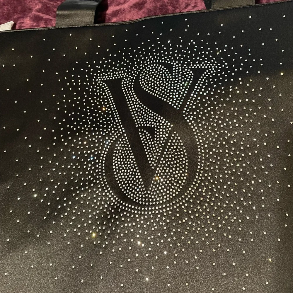 NWT Black Victoria's Secret Women's Tote Bag - Picture 8 of 8
